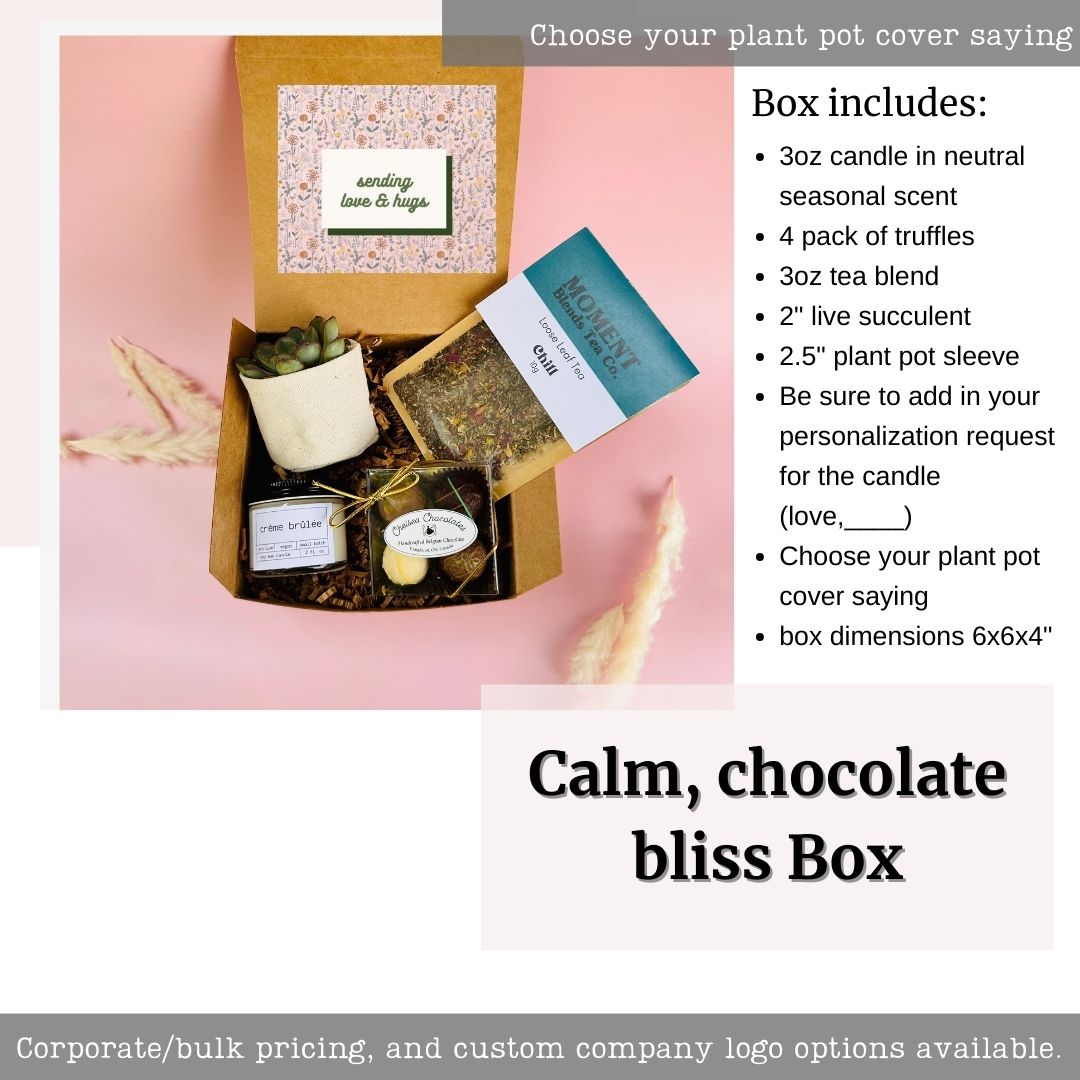 Calm, Chocolate Bliss Box