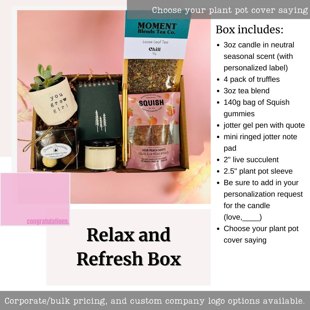 Relax and Refresh Box