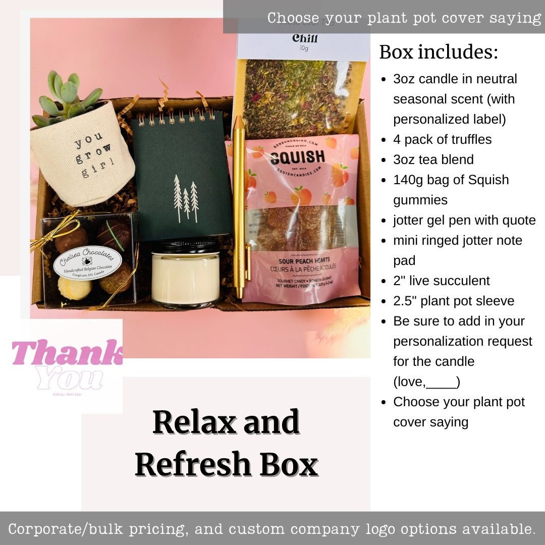 Relax and Refresh Box