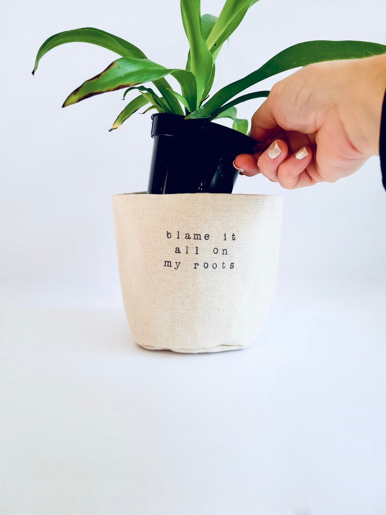 Blame it all on my roots Planter