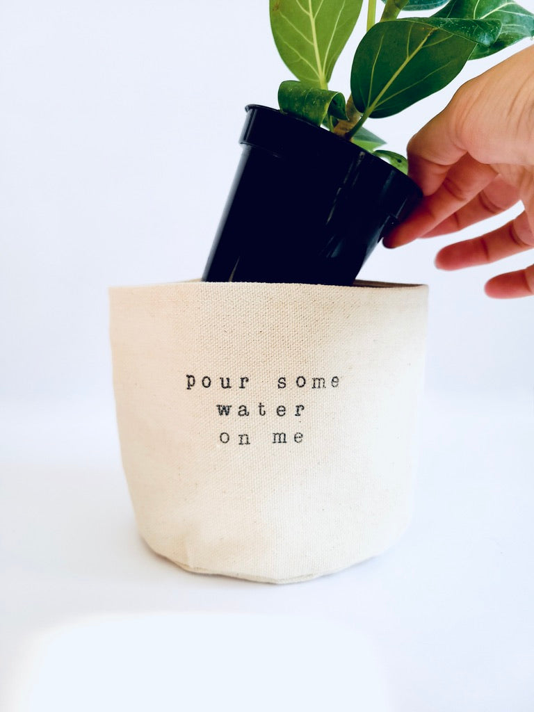 Pour some water on me Planter