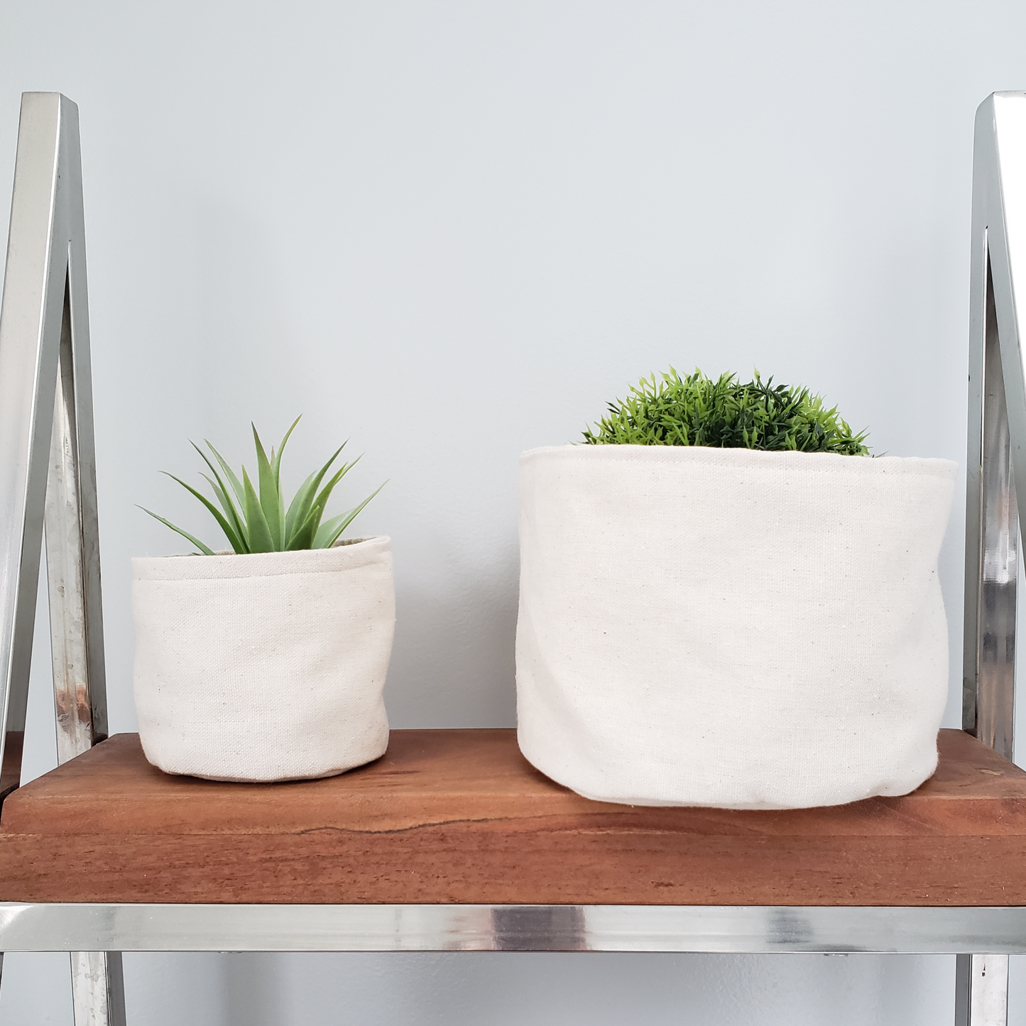 Natural Canvas Planter