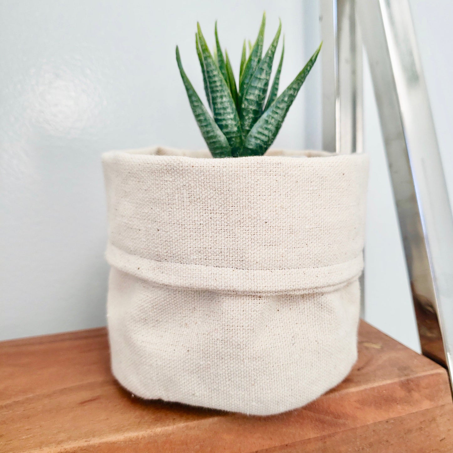 Custom Canvas planter