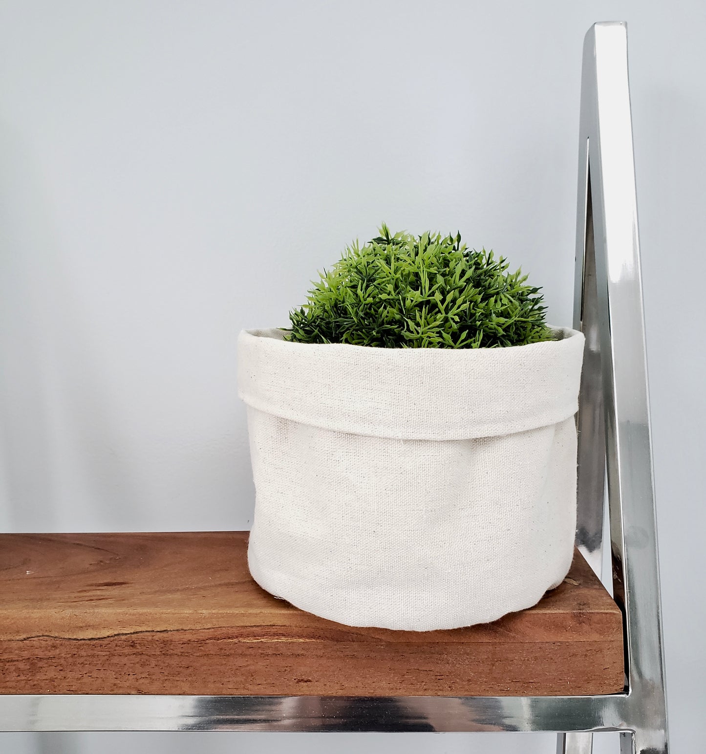 Natural Canvas Planter