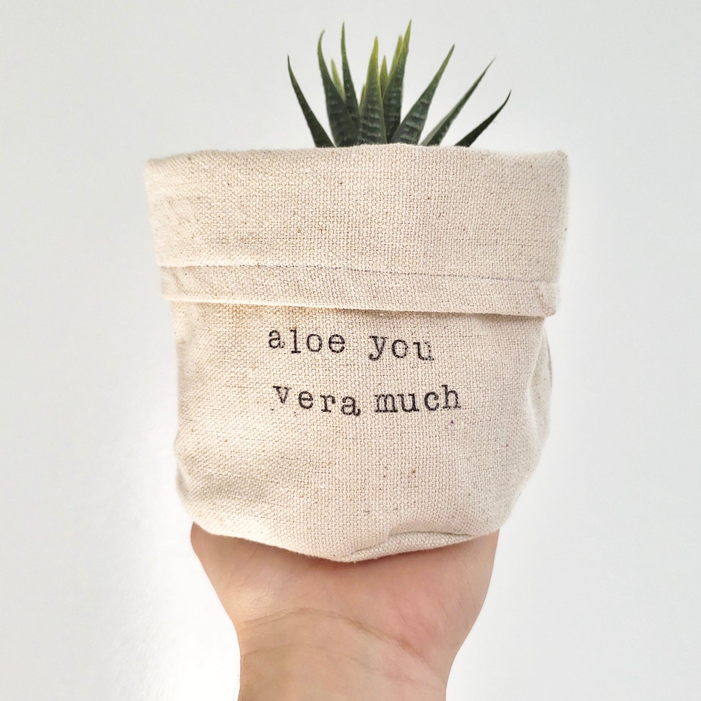 Aloe You Vera Much Planter