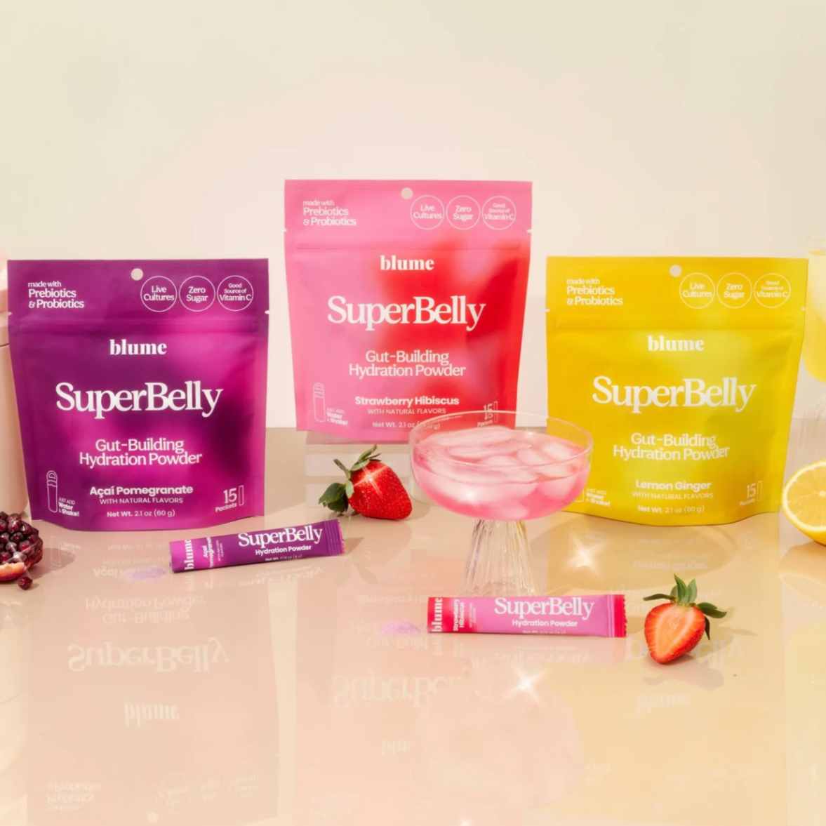 Blume SuperBelly Hydration Powder