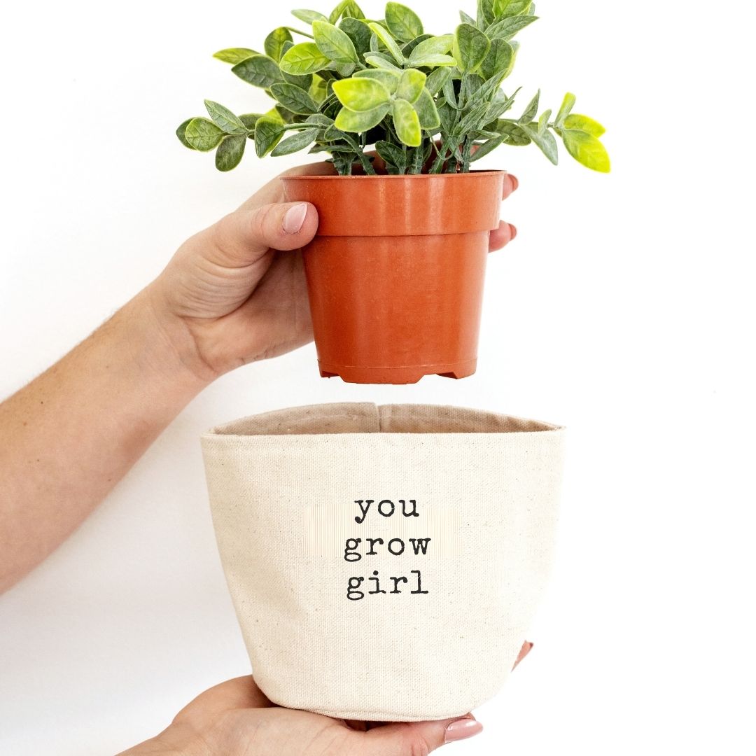 You Grow Girl Planter