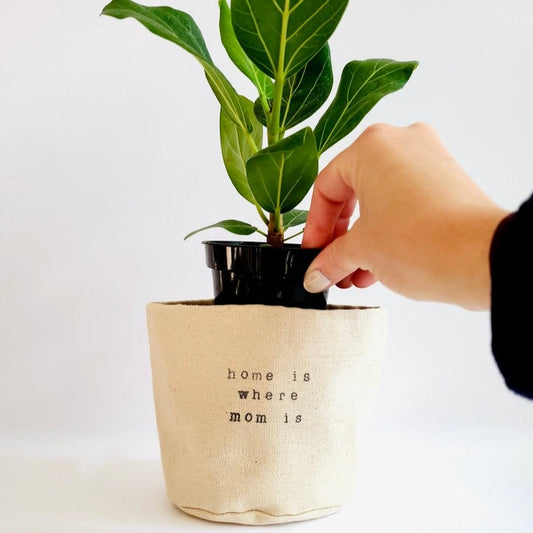 home is where mom is Planter