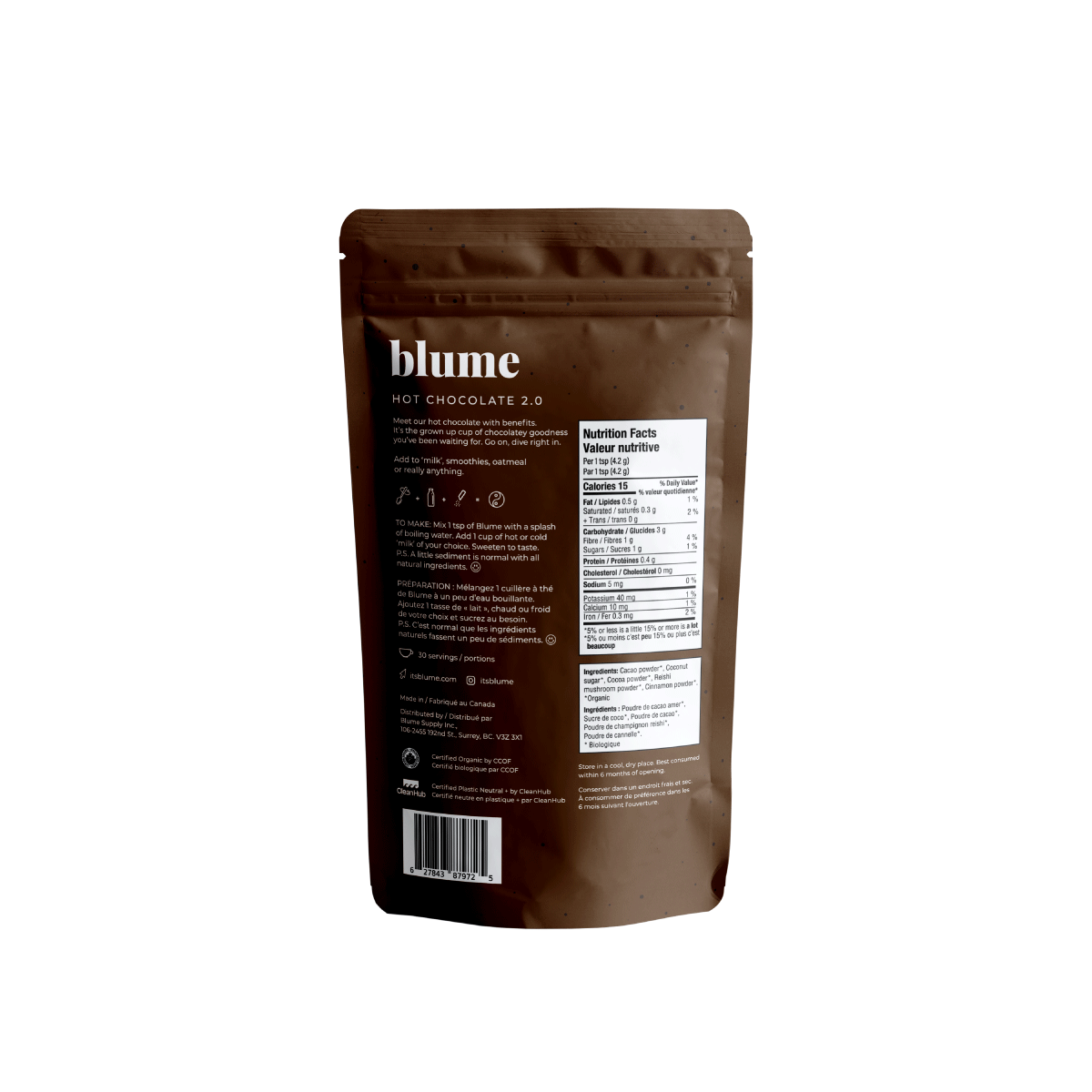 Blume Latte - 100g (30 servings)