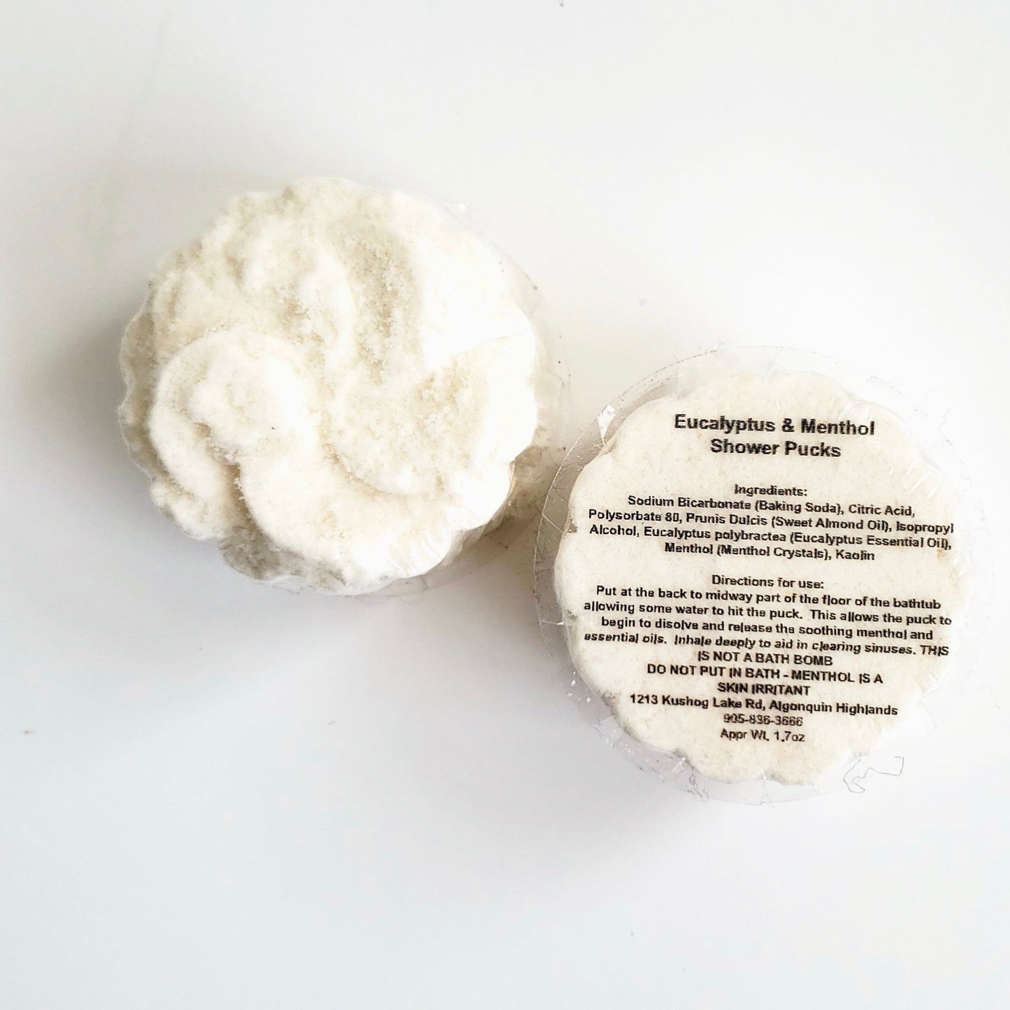 Eucalyptus and Menthol Shower Puck